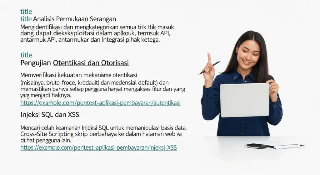 Pentest Aplikasi Pembayaran untuk Keamanan Cyber Panduan lengkap melakukan pentest pada aplikasi pembayaran untuk menjaga keamanan sistem keuangan.