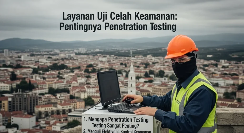 Layanan Uji Celah Keamanan: Pentingnya Penetration Testing Menentukan pentingnya layanan uji celah keamanan dalam upaya meningkatkan keamanan siber melalui penetration testing.