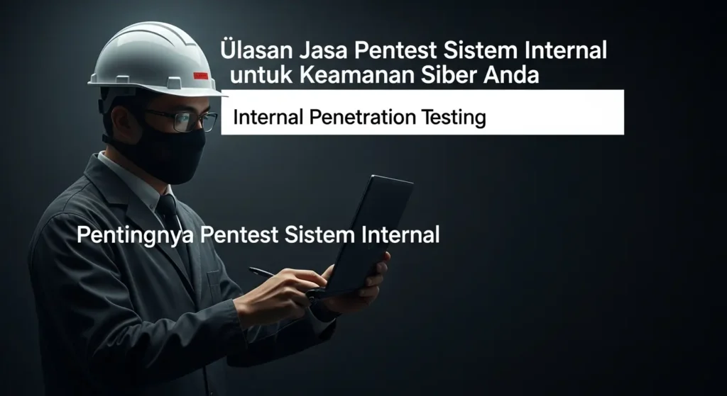 Ulasan Jasa Pentest Sistem Internal untuk Keamanan Cyber Anda Artikel ini mengulas pentingnya jasa pentest sistem internal dalam cybersecurity dan membahas proses serta manfaatnya.