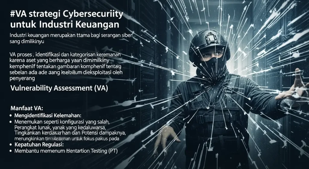 VA dan PT: Strategi Cybersecurity untuk Industri Keuangan Artikel ini membahas pentingnya Vulnerability Assessment dan Penetration Testing dalam menjaga keamanan di industri keuangan.