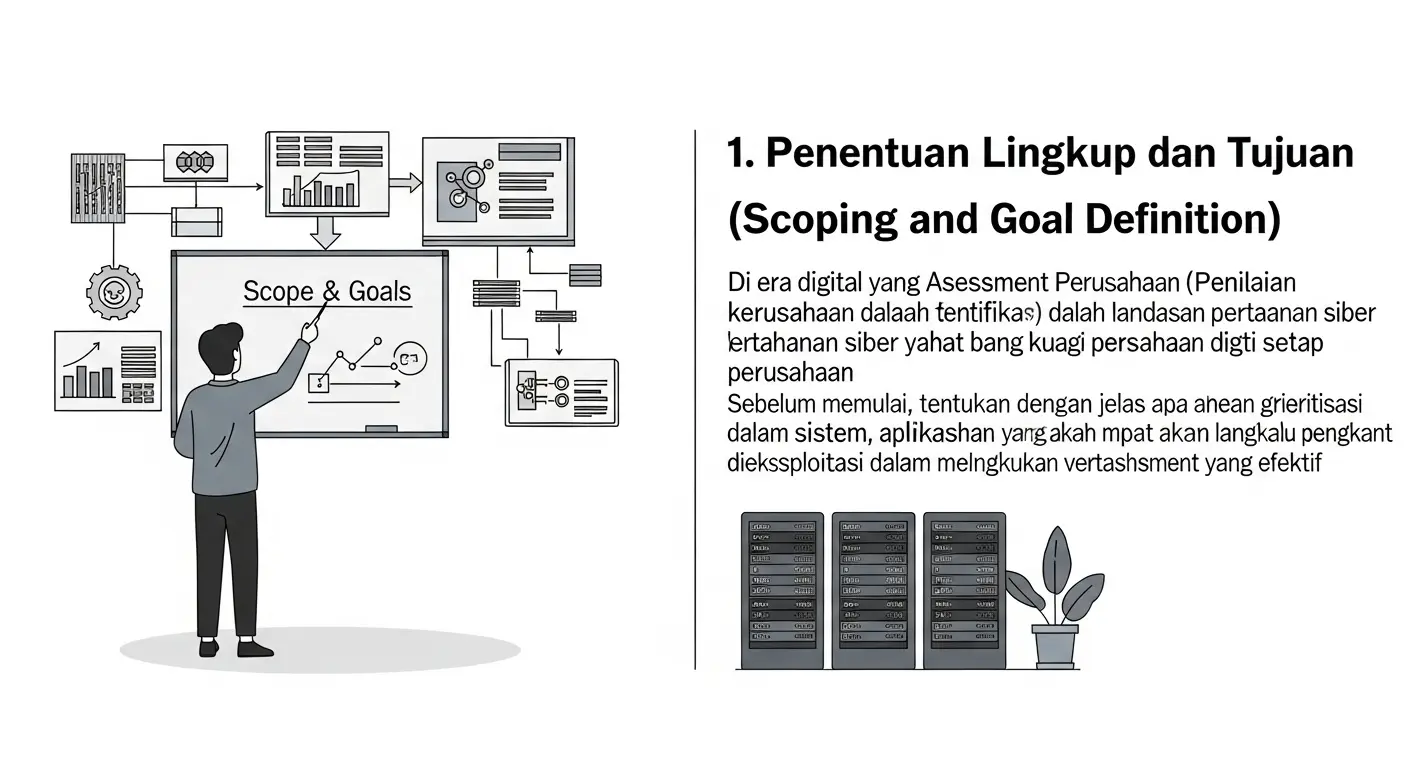 Langkah Vulnerability Assessment Perusahaan dalam Cybersecurity Artikel ini membahas langkah-langkah penting dalam melakukan vulnerability assessment untuk meningkatkan keamanan siber perusahaan.