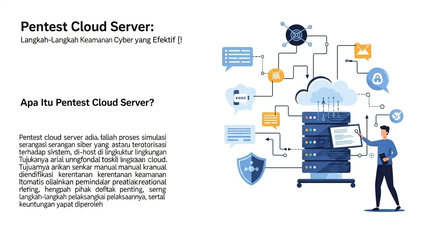 Pentest Cloud Server: Langkah-Langkah Keamanan Cyber yang Efektif Pelajari tentang pentest cloud server, pentingnya, langkah-langkah yang dilakukan, dan keuntungan dari penerapan pentest dalam keamanan siber.