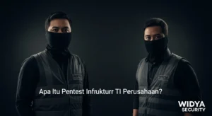 Ulasan Pentest Infrastruktur TI Perusahaan dari Widya Security Ulasan lengkap tentang pentest infrastruktur TI perusahaan, pentingnya dan manfaat yang diberikan oleh Widya Security.