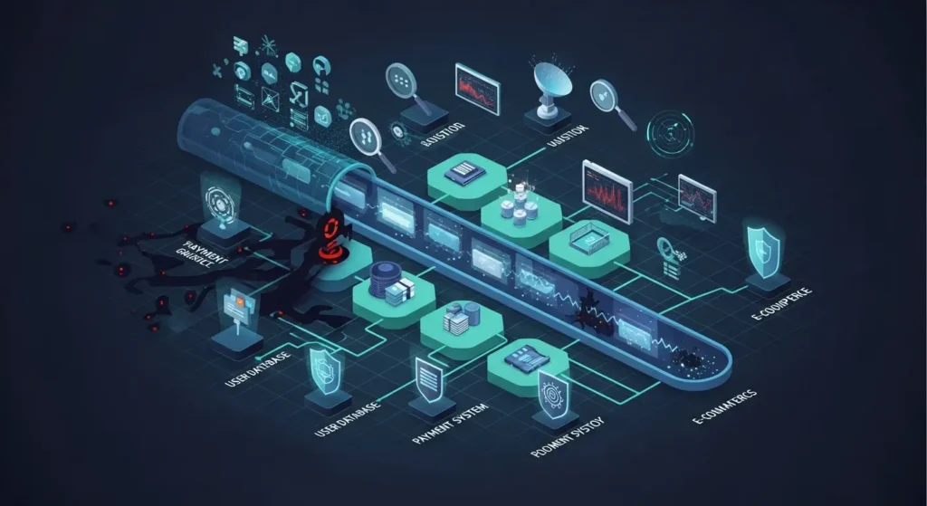 Deteksi Zero-Day dalam E-Commerce: Tantangan Cyberscurity Artikel ini membahas tantangan dan solusi untuk deteksi zero-day dalam bidang ecommerce, serta pentingnya cybersecurity.