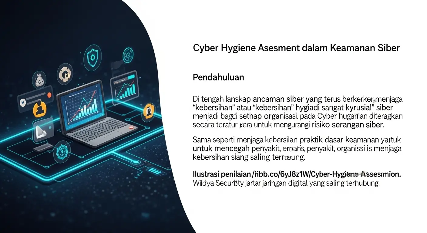 Cyber Hygiene Assessment dalam Keamanan Siber Artikel tentang layanan cyber hygiene assessment dari Widya Security, pentingnya dan studi kasus.