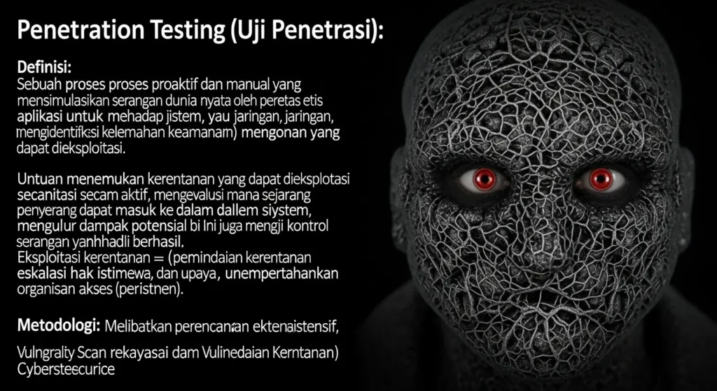 Penetration Testing vs Vulnerability Scan dalam Cybersecurity Kami membahas perbedaan antara penetration testing dan vulnerability scan dalam cybersecurity untuk memberikan wawasan lebih dalam mengenai keamanan siber.