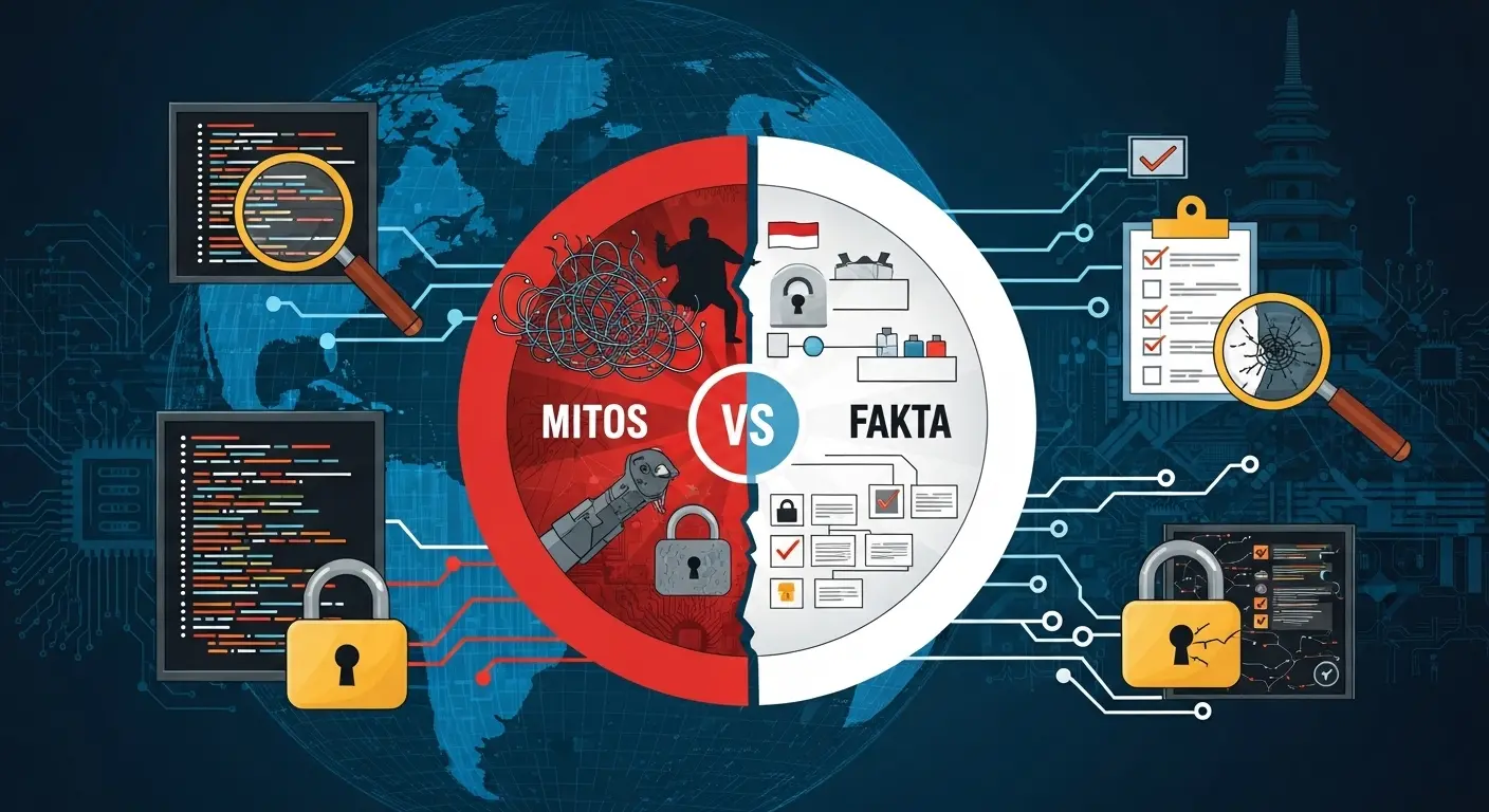 Penetration Testing Service Indonesia: Mitos dan Fakta Artikel ini membahas mitos seputar jasa penetration testing di Indonesia dan fakta-faktanya.