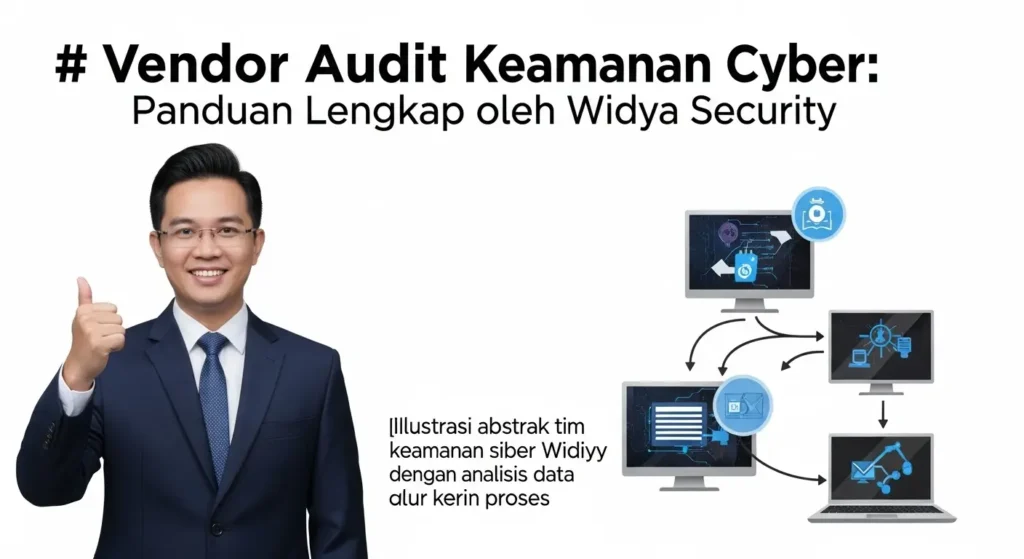Vendor Audit Keamanan Cyber: Panduan Lengkap oleh Widya Security Panduan lengkap tentang audit keamanan cyber untuk vendor, termasuk langkah-langkah, alat, dan metodologi yang digunakan oleh Widya Security.