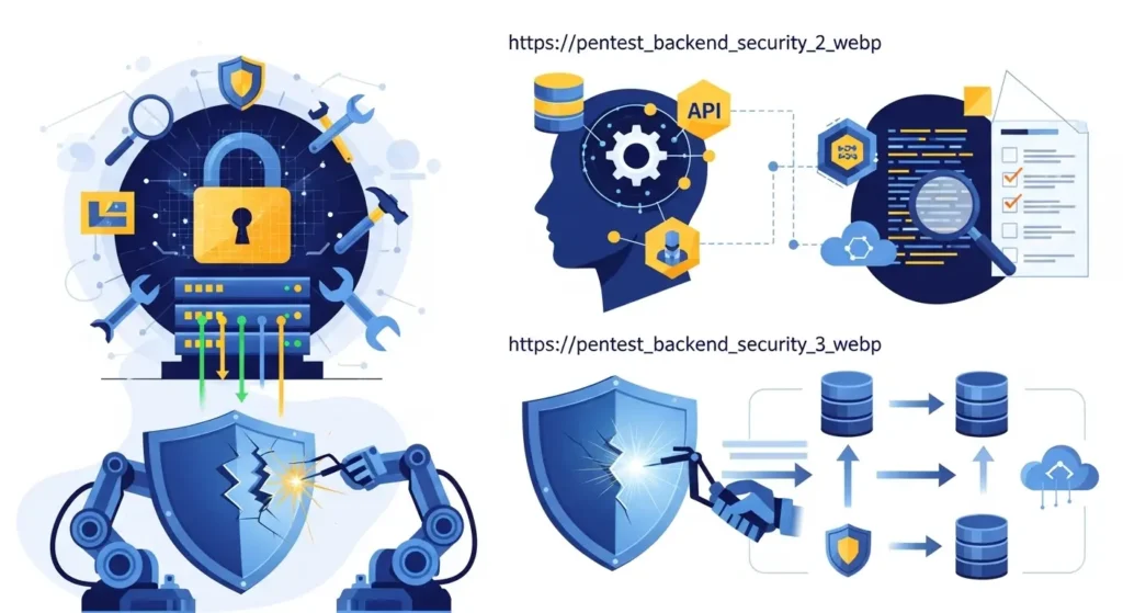 Pentingnya Pentest untuk Sistem Back-End dalam Cybersecurity Artikel ini membahas pentingnya penetration testing untuk sistem back-end dalam cybersecurity dengan panduan interaktif.