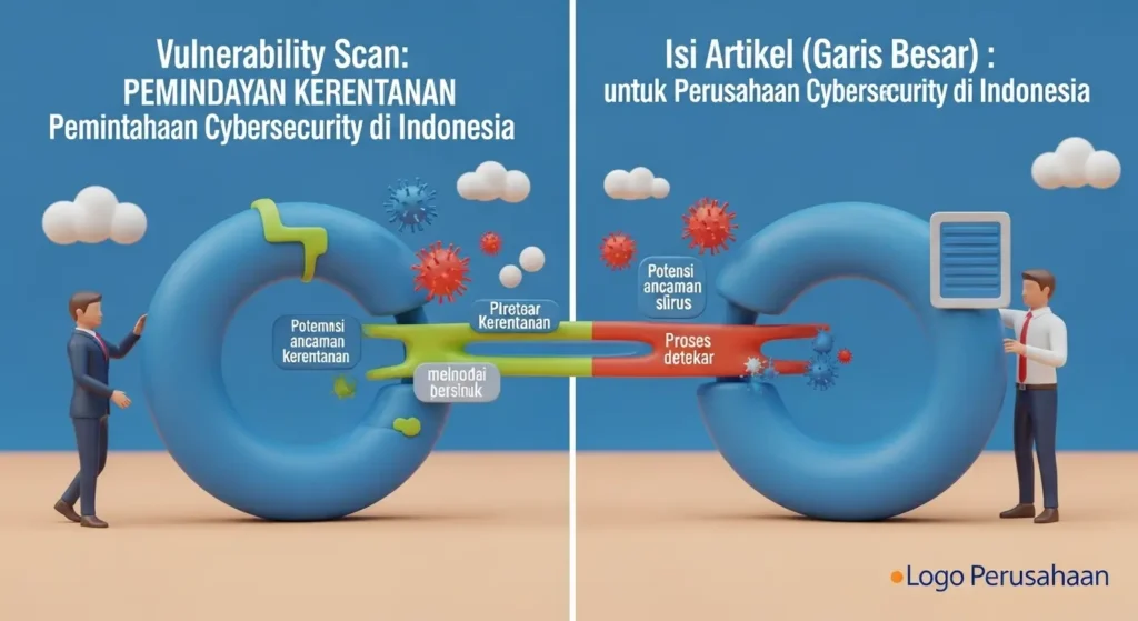 Vulnerability Scan: Pentingnya untuk Perusahaan Cybersecurity Artikel tentang pentingnya vulnerability scan bagi perusahaan dalam dunia cybersecurity di Indonesia.