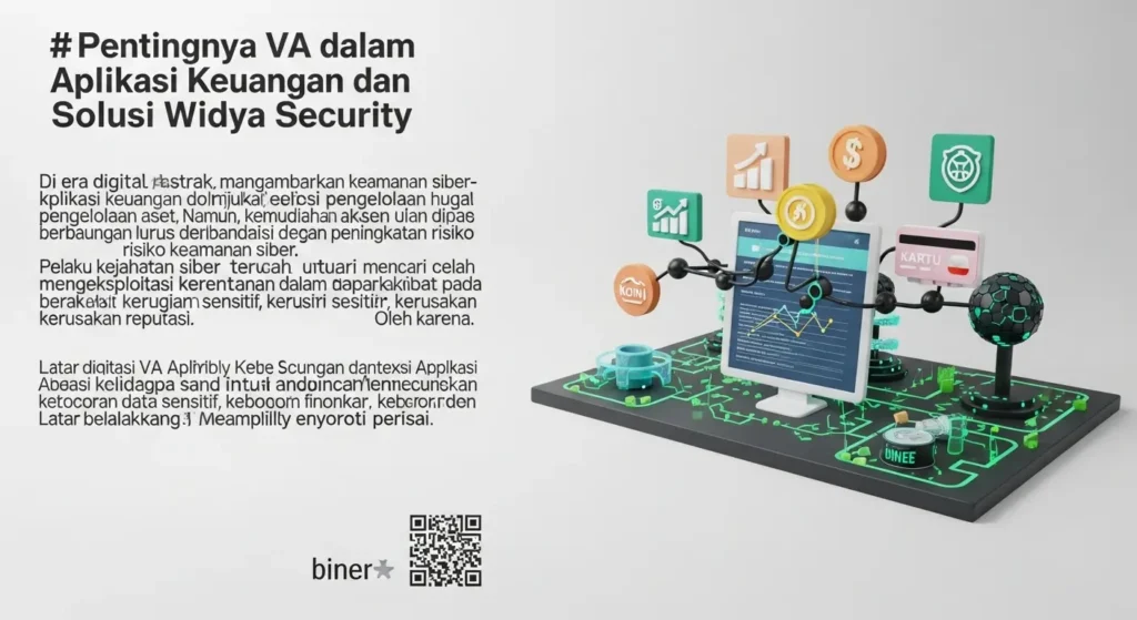 VA untuk Aplikasi Keuangan dalam Cybersecurity Artikel ini membahas pentingnya VA dalam aplikasi keuangan dan solusi yang ditawarkan oleh Widya Security di bidang cybersecurity.