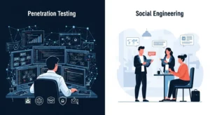 Penetration Testing dan Social Engineering dalam Cybersecurity Pelajari tentang pentingnya penetration testing dan social engineering dalam cybersecurity.