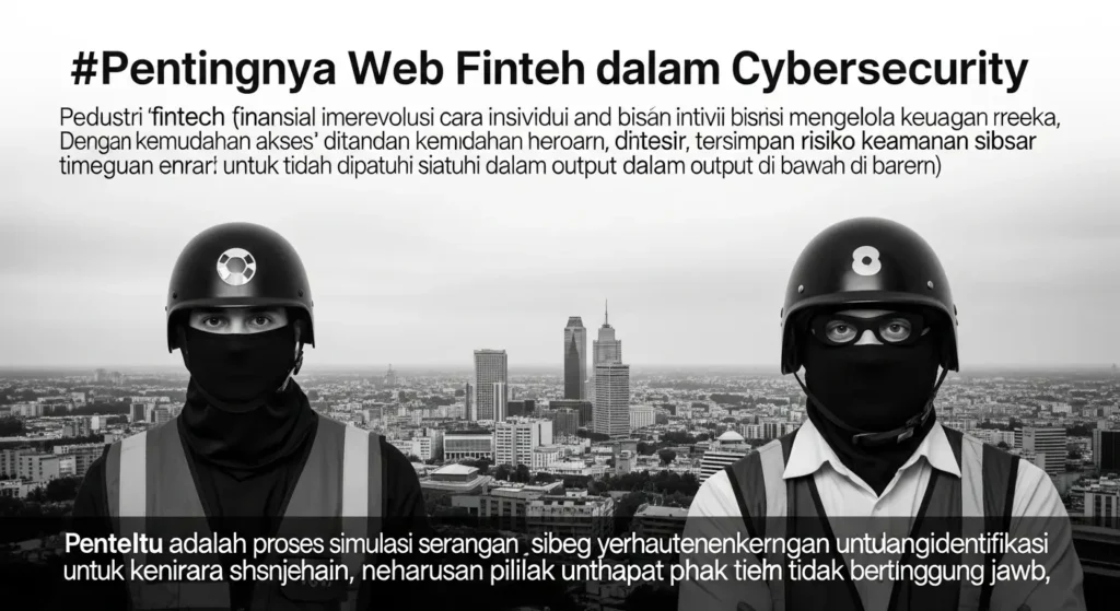 Pentingnya Pentest untuk Web Fintech dalam Cybersecurity Artikel ini membahas pentingnya pentest untuk web fintech dalam menjaga keamanan siber.