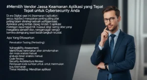 Vendor Jasa Keamanan Aplikasi dalam Cybersecurity Pelajari bagaimana memilih vendor jasa keamanan aplikasi yang tepat untuk cybersecurity Anda.