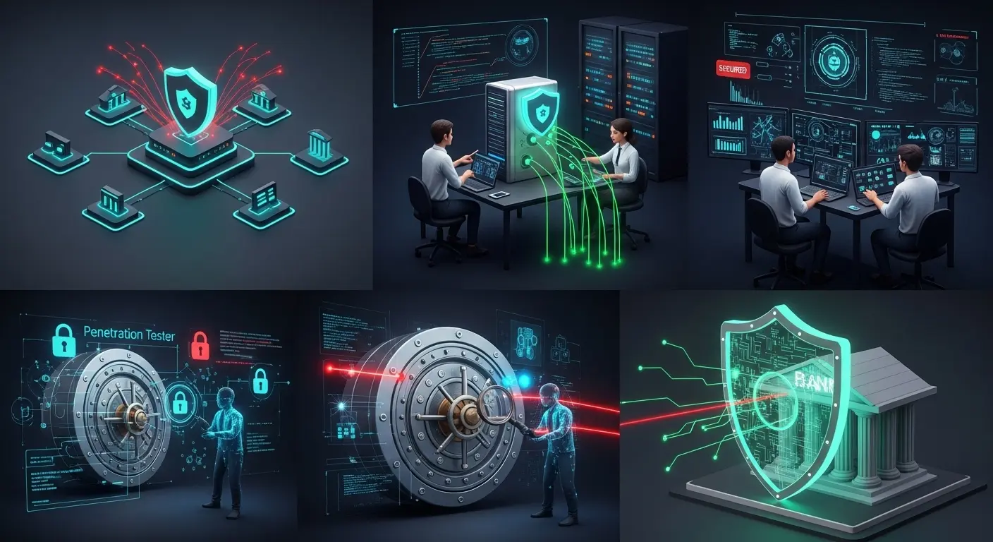 Rencana Penetration Testing Bank: Kunci Keamanan Cyber Panduan lengkap tentang pentingnya rencana penetration testing di sektor perbankan untuk meningkatkan keamanan siber.