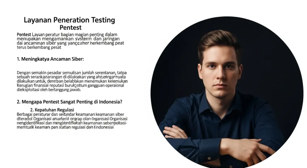 Penetration Testing Service Indonesia untuk Keamanan Siber Artikel ini membahas pentingnya layanan penetration testing di Indonesia sebagai langkah dalam meningkatkan keamanan siber.