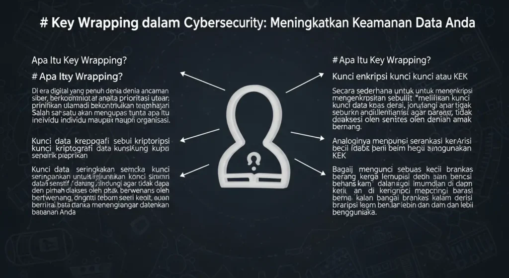 Key Wrapping dalam Cybersecurity: Meningkatkan Keamanan Data Anda Pelajari tentang key wrapping dan penerapannya dalam meningkatkan keamanan data Anda di era digital. Temukan tips dan keuntungan dari teknik ini di artikel kami.