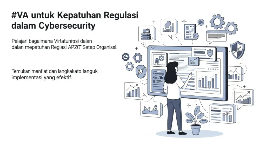 VA untuk Kepatuhan Regulasi dalam Cybersecurity Pelajari bagaimana Virtual Assessment (VA) dapat membantu Anda dalam kepatuhan regulasi cybersecurity. Temukan manfaat dan langkah-langkah untuk implementasi yang efektif.