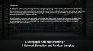 Panduan Lengkap Network Detection Response di Cybersecurity Pelajari tentang Network Detection Response dan bagaimana penerapannya dalam cybersecurity dengan panduan yang ramah dan mudah dipahami.