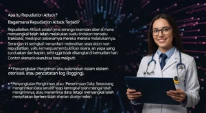 Memahami Repudiation Attack dalam Cybersecurity Artikel ini menjelaskan tentang repudiation attack, dampaknya dan bagaimana cara menghindarinya.