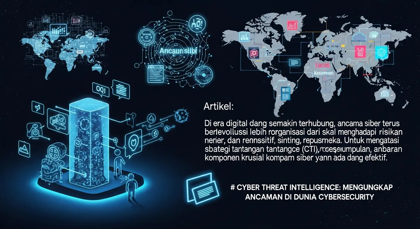 Cyber Threat Intelligence: Mengungkap Ancaman di Dunia Cybersecurity Artikel ini membahas pentingnya Cyber Threat Intelligence dalam cybersecurity serta bagaimana penerapannya dalam penetration testing.