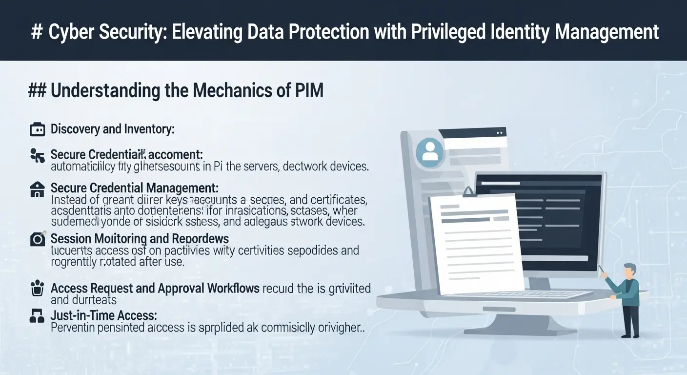 Privileged Identity Management dalam Keamanan Siber Artikel ini membahas pentingnya Privileged Identity Management dalam keamanan siber dan bagaimana hal itu dapat meningkatkan perlindungan data.