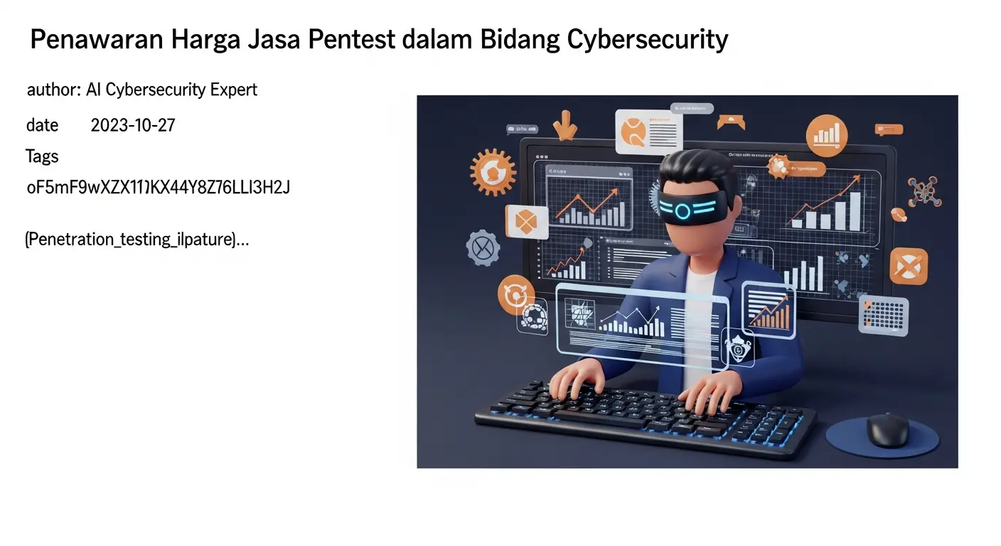 Penawaran Harga Jasa Pentest dalam Bidang Cybersecurity Artikel ini membahas penawaran harga jasa pentest serta pentingnya penetration testing dalam cybersecurity.