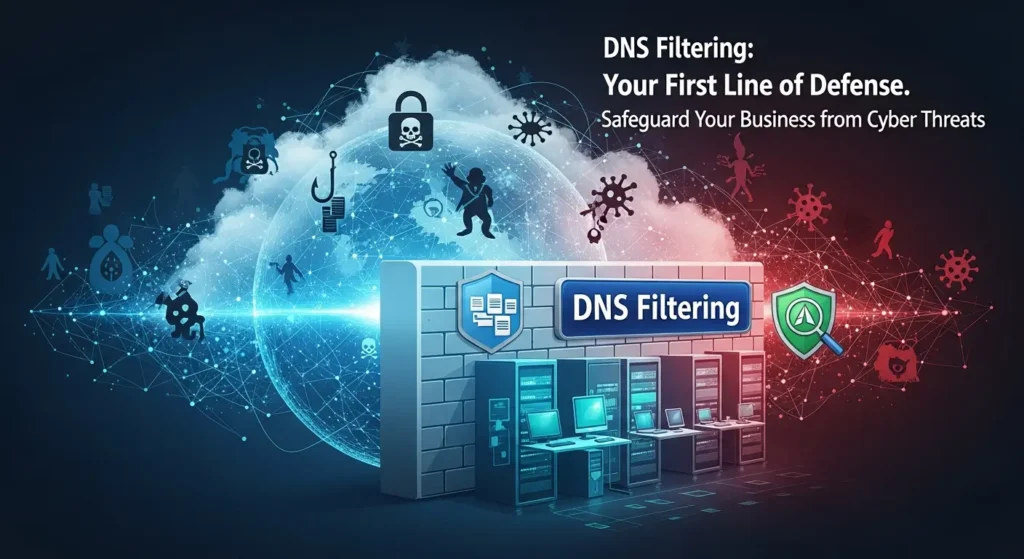 DNS Filtering dalam Keamanan Siber: Solusi Efektif Artikel ini membahas tentang DNS Filtering dalam cybersecurity, serta manfaat dan implementasinya dalam melindungi perusahaan dari ancaman siber.