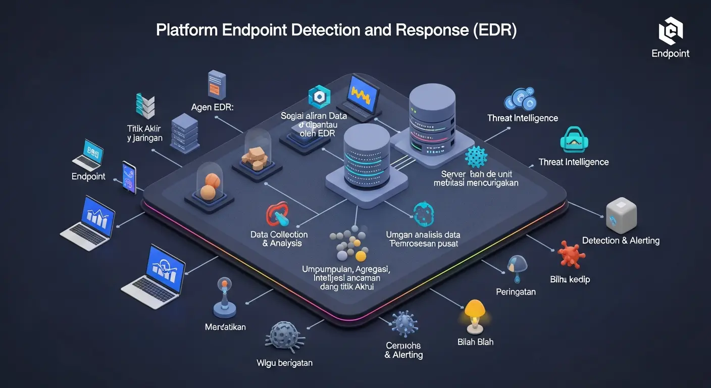 Endpoint Detection Response Platform untuk Keamanan Cyber Pelajari tentang Endpoint Detection Response Platform dalam cybersecurity