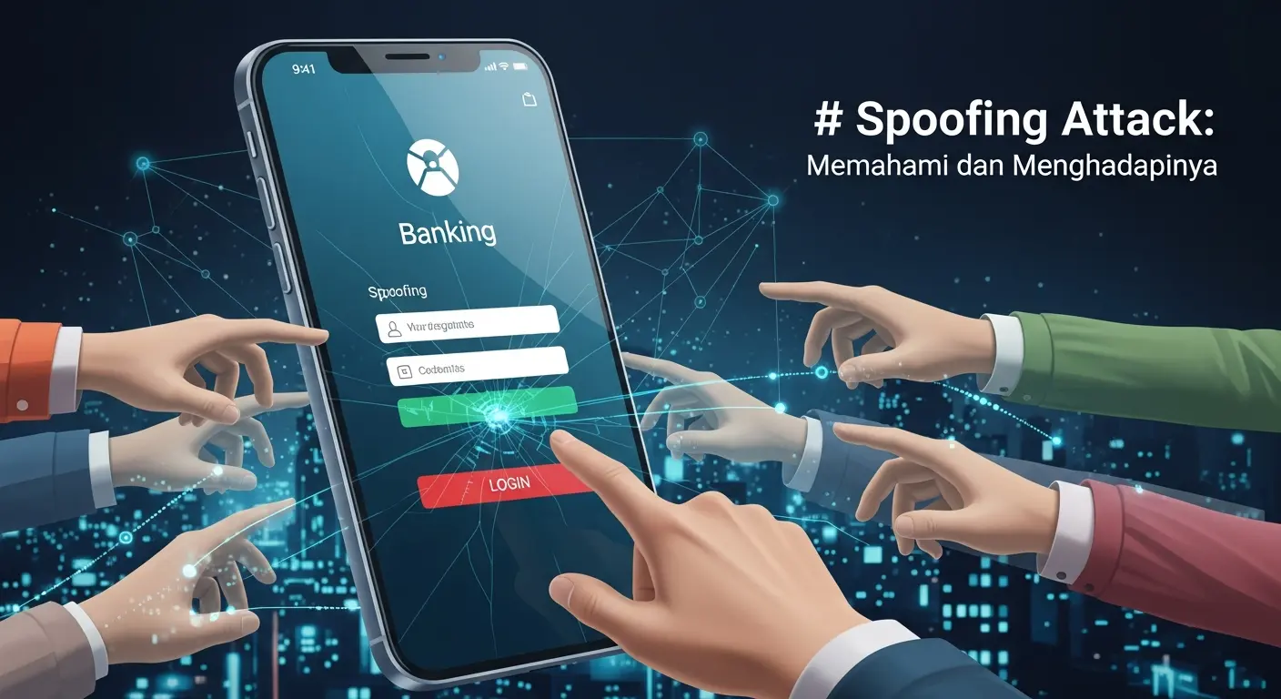 Spoofing Attack: Tutorial Memahami dan Menghadapinya Panduan lengkap memahami Spoofing Attack dan langkah-langkah pelindung yang perlu diambil.