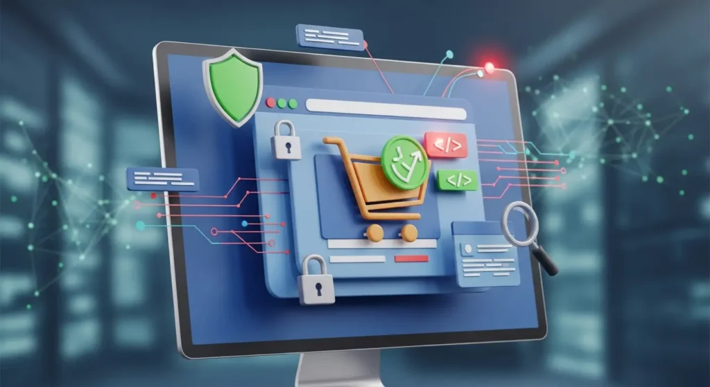 Penetration Testing Web Checkout System: Melindungi E-Commerce Anda Artikel ini membahas tentang pentingnya penetration testing pada web checkout system di industri e-commerce.