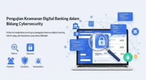 Pengujian Keamanan Digital Banking dalam Bidang Cybersecurity Artikel ini menjelaskan pentingnya pengujian keamanan digital banking, teknik yang digunakan, dan kesalahan yang harus dihindari.