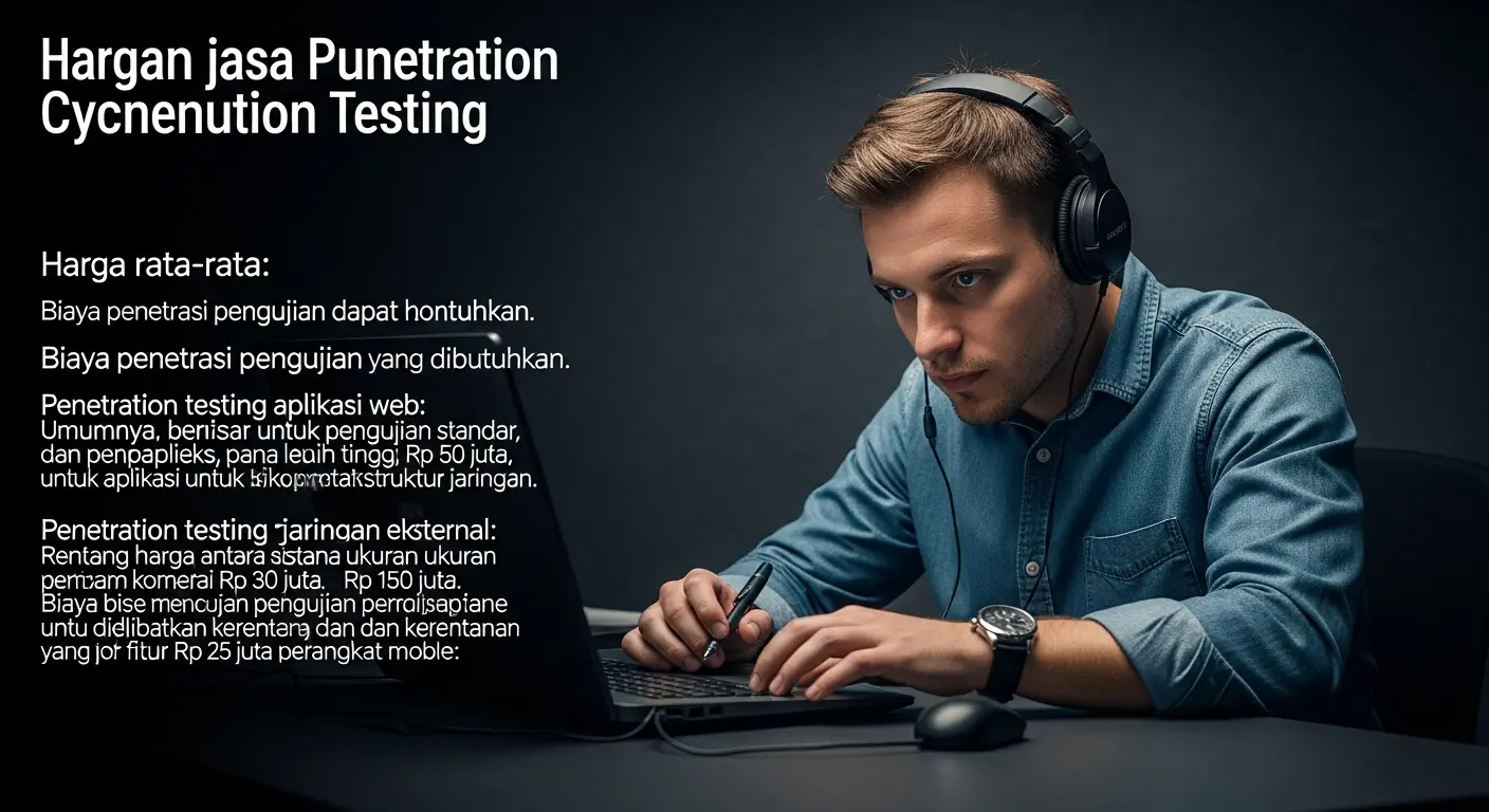 Harga Jasa Penetration Testing dalam Bidang Cybersecurity Artikel ini membahas tentang harga jasa penetration testing di Indonesia serta pentingnya layanan ini dalam cybersecurity.