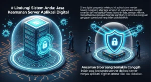Lindungi Sistem Anda: Jasa Keamanan Server Aplikasi Digital Artikel ini membahas tentang jasa keamanan server aplikasi digital untuk perlindungan dari ancaman siber, menampilkan how Widya Security berfokus pada keamanan aplikasi dan server.