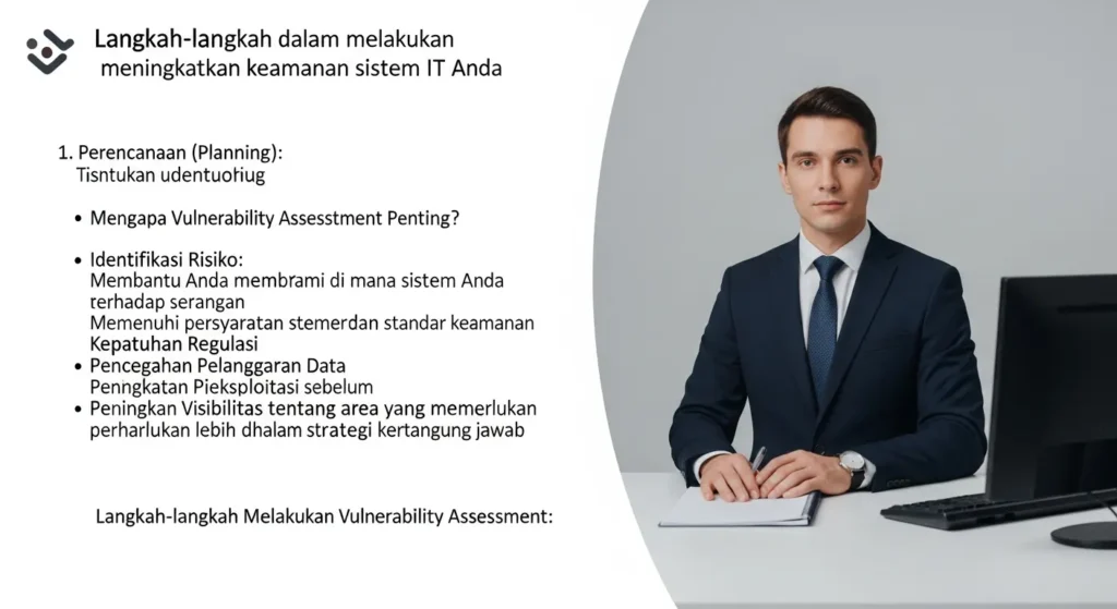 Vulnerability Assessment: Kunci Keamanan Cybersecurity Anda Pelajari langkah-langkah penting dalam melakukan vulnerability assessment untuk meningkatkan keamanan sistem IT Anda.