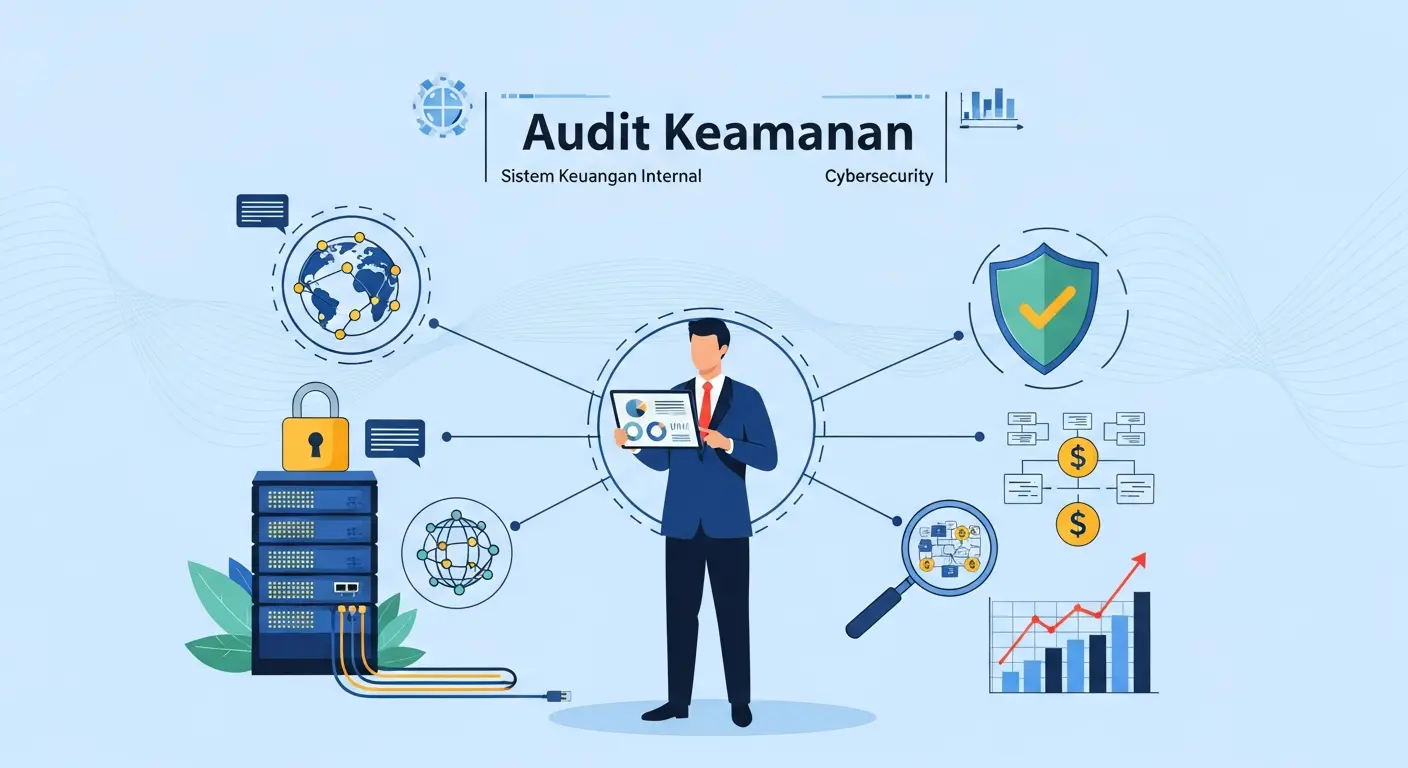 Audit Keamanan Sistem Keuangan Internal dalam Cybersecurity Panduan lengkap tentang audit keamanan sistem keuangan internal dan pentingnya dalam cybersecurity. Temukan langkah-langkah dan risiko yang dihadapi.