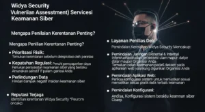 Vulnerability Assessment Services Indonesia Untuk Keamanan Siber Pelajari tentang layanan vulnerability assessment di Indonesia dari Widya Security untuk meningkatkan keamanan siber organisasi Anda.