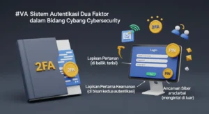 VA Sistem Autentikasi Dua Faktor Dalam Bidang Cybersecurity Artikel ini membahas pentingnya sistem autentikasi dua faktor dalam melindungi informasi dan data di era digital. Dengan statistik dan langkah implementasi yang jelas, pembaca diajak untuk memahami keamanan siber lebih dalam.