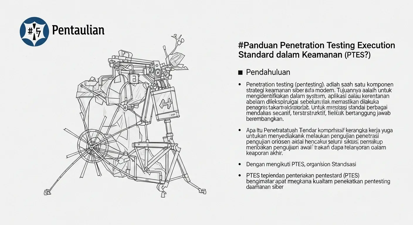 Panduan Penetration Testing Execution Standard dalam Keamanan Siber Artikel ini membahas tentang penetration testing execution standard di bidang cybersecurity.