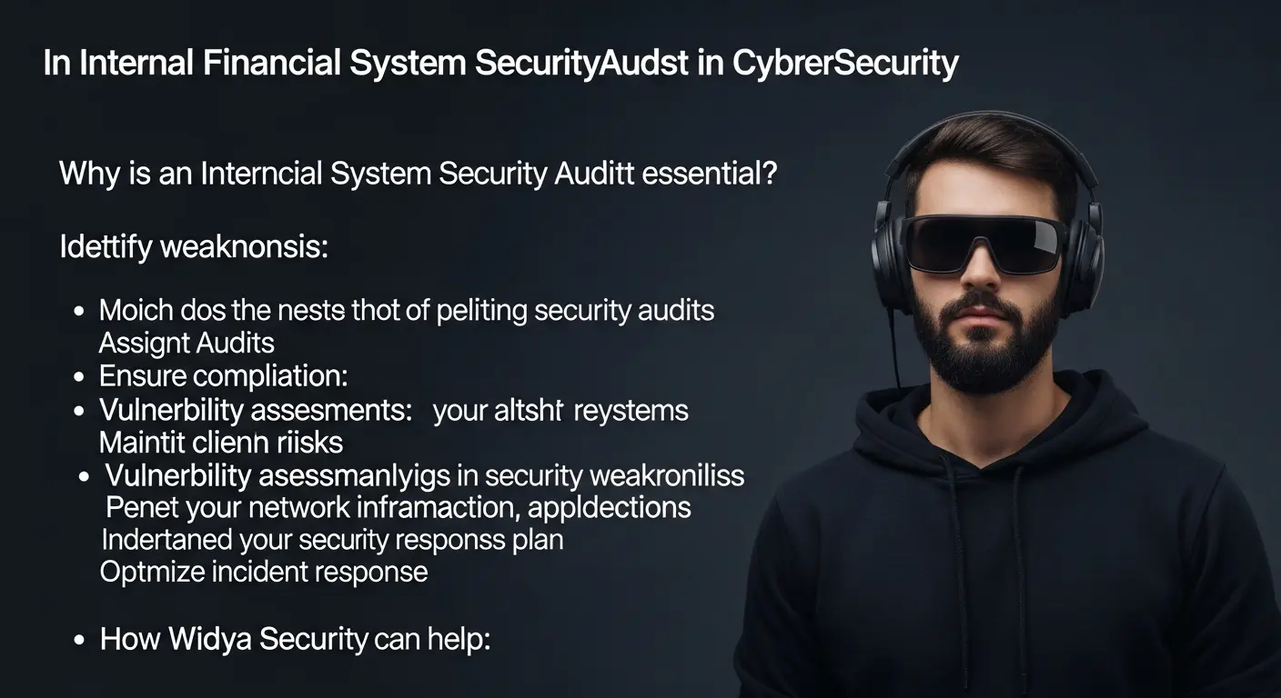 Audit Keamanan Sistem Keuangan Internal dalam Cybersecurity Artikel ini membahas pentingnya audit keamanan sistem keuangan internal dalam bidang cybersecurity dan bagaimana Widya Security dapat membantu melindungi data Anda.