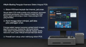 Myth-Busting Pengujian Keamanan Sistem Integrasi POS Mengungkap mitos-mitos terkait pengujian keamanan sistem integrasi POS dalam bidang cybersecurity.
