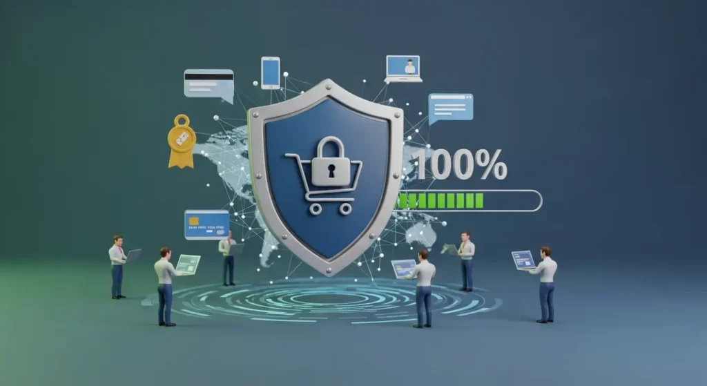 Pengujian Keamanan Akun User E-Commerce dalam Cybersecurity Artikel ini membahas pentingnya pengujian keamanan akun user e-commerce, mengungkap mitos-mitos yang ada, dan menjelaskan manfaat serta langkah-langkah yang perlu diambil untuk melindungi data pelanggan.