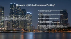 Uji Coba Keamanan Sistem Pembayaran dalam Bidang Cybersecurity Artikel tentang pentingnya uji coba keamanan sistem pembayaran dalam cybersecurity, dengan fokus pada peran Widya Security.