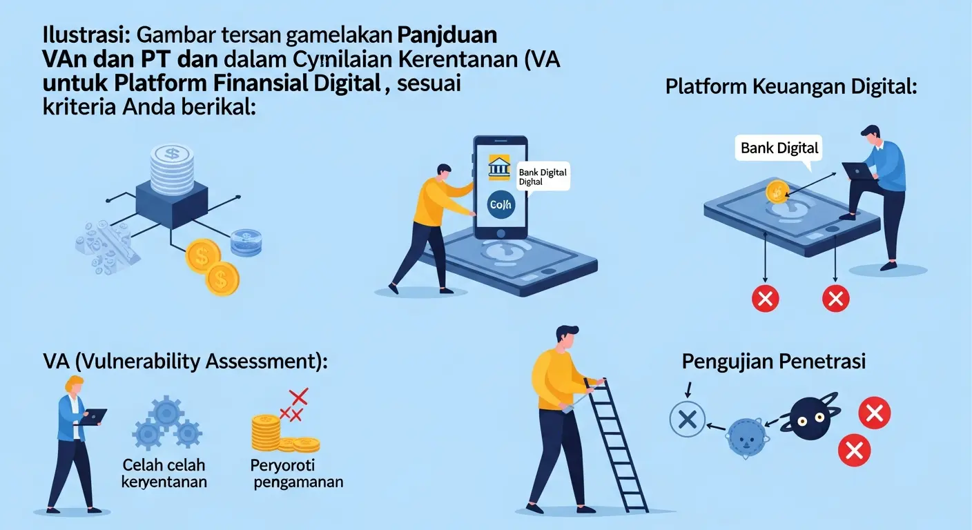 Panduan VA dan PT dalam Cybersecurity untuk Platform Finansial Digital Panduan lengkap untuk memahami pentingnya VA dan PT dalam cybersecurity platform digital finance.