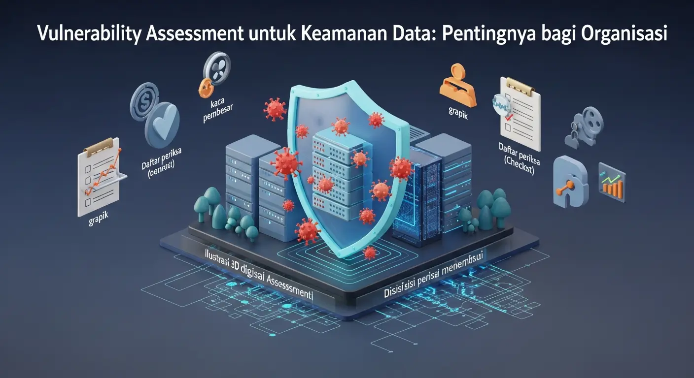 Vulnerability Assessment untuk Keamanan Data: Pentingnya bagi Organisasi Artikel ini membahas pentingnya Vulnerability Assessment dalam keamanan data untuk organisasi, serta manfaat dan cara pelaksanaannya.