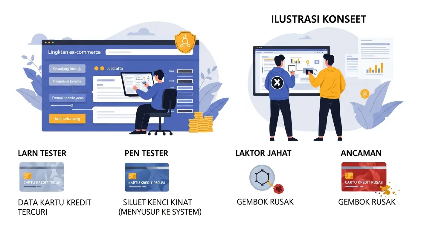Mengapa Penetration Testing Web Checkout System Itu Penting Artikel ini menjelaskan pentingnya penetration testing dalam keamanan sistem checkout web, serta proses dan manfaatnya.