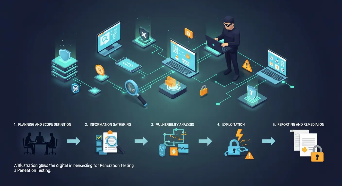 Pentest Sistem Transaksi Digital dalam Bidang Cybersecurity Artikel ini membahas pentingnya pentest sistem transaksi digital dalam bidang cybersecurity, serta langkah-langkah dan manfaatnya.