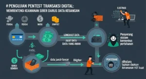 Pengujian Pentest Transaksi Digital dalam Cybersecurity Artikel mengenai pengujian pentest dalam transaksi digital dan pentingnya dalam cybersecurity.