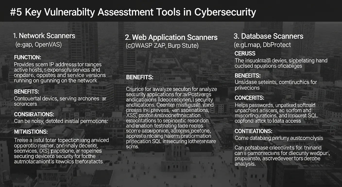 Vulnerability Assessment Tools in Cybersecurity Panduan lengkap mengenai alat penilaian kerentanan dalam bidang cybersecurity dari Widya Security.