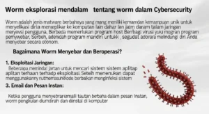 Jelajahi Worm dalam Cybersecurity dan Cara Melindungi Diri Pelajari tentang worm di dunia cybersecurity dan cara melindungi diri Anda dari serangan malware ini.